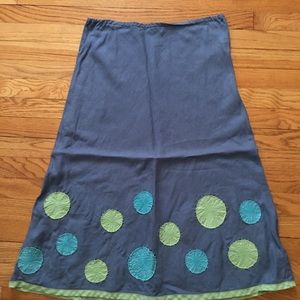 Boden Skirt Size 10R which is Equal to US size 6.